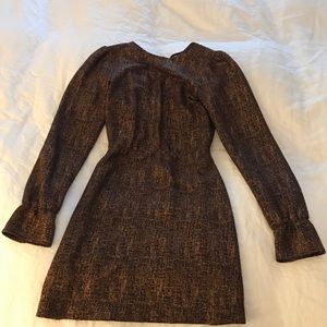 Reformation Rae Dress Copper XXS